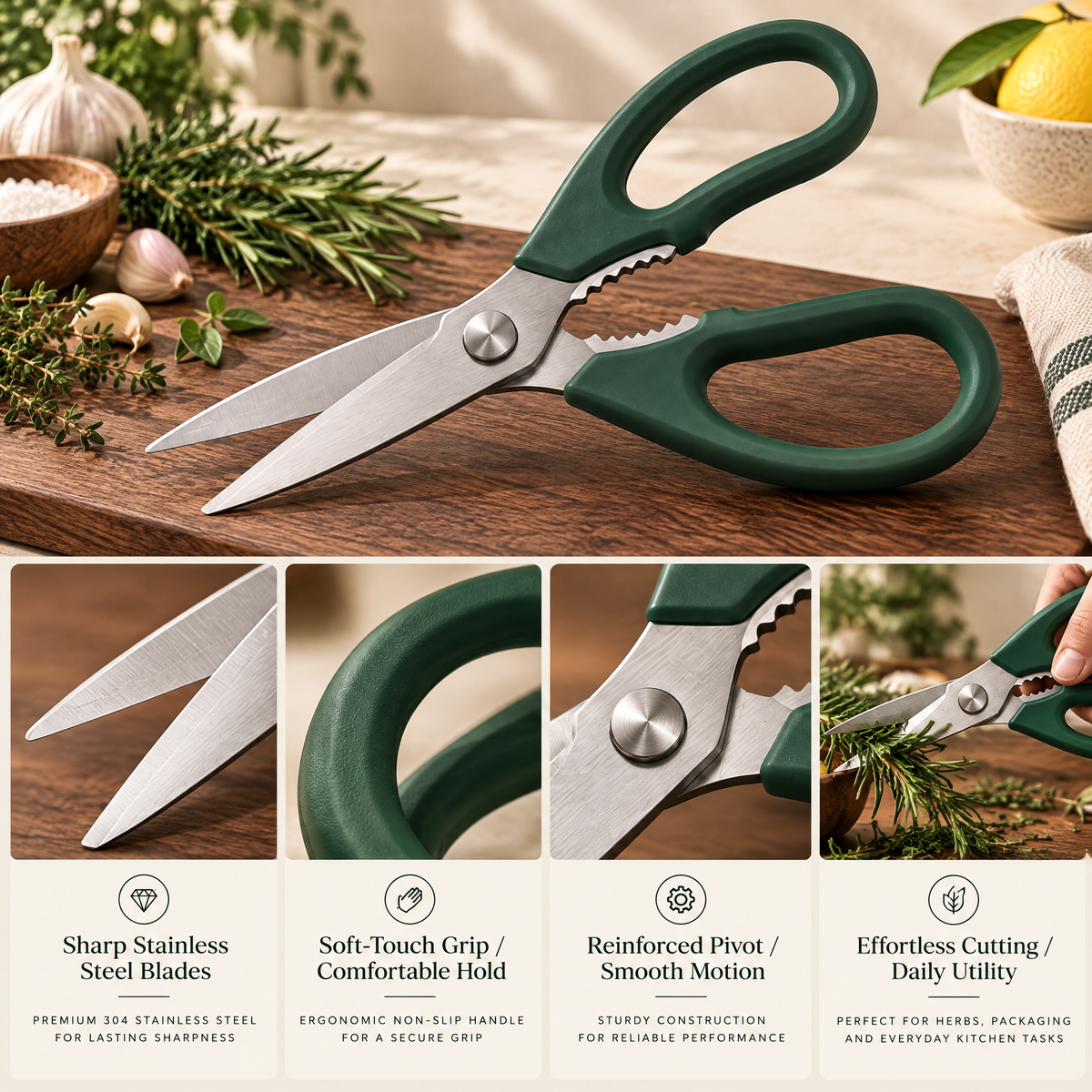 Elvarmere™ Heavy-Duty Multipurpose Kitchen Shears