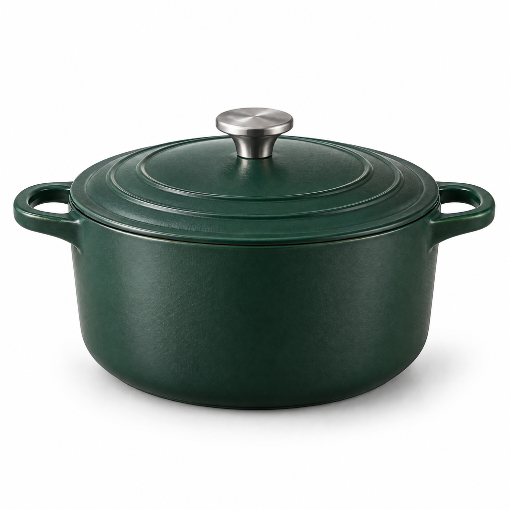 Elvarmere™ Classic Green Covered Dutch Oven