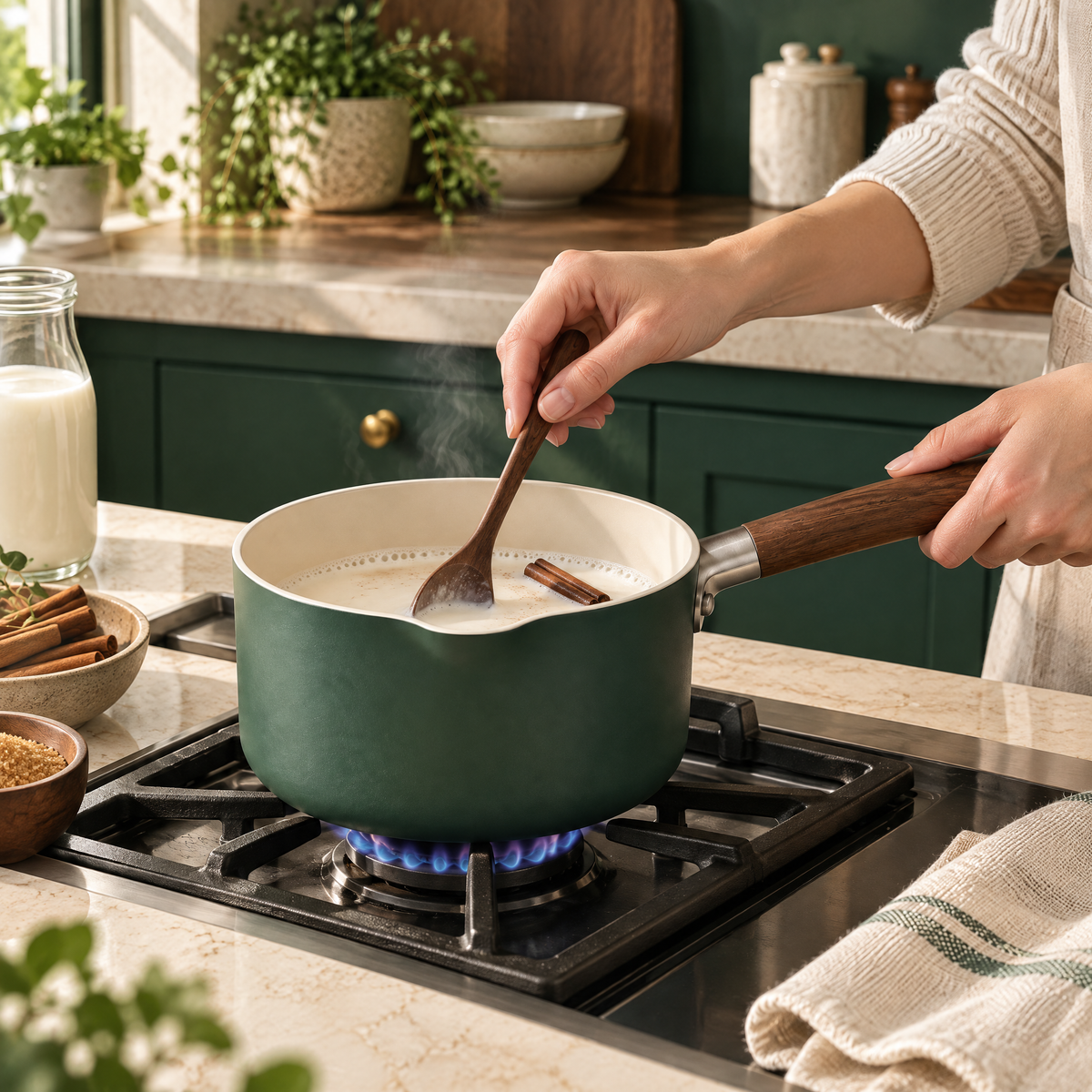 Elvarmere™ Wood Handle Everyday Saucepan