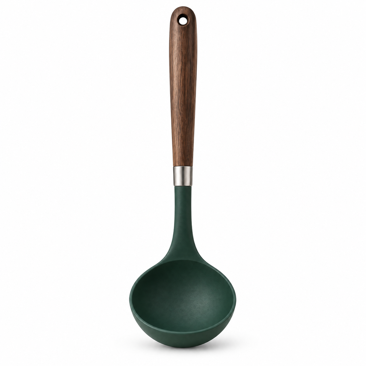 Elvarmere™ Deep Bowl Soup Ladle with Wood Handle