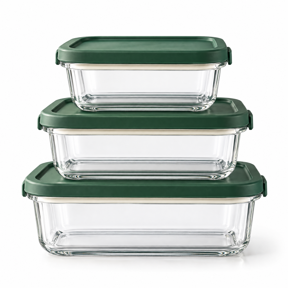 Elvarmere™ Stackable Glass Food Storage Container Set